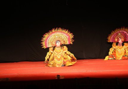 CHHAU DANCE (ABHIMANYU) by Indian Chhau Dance Youth Association